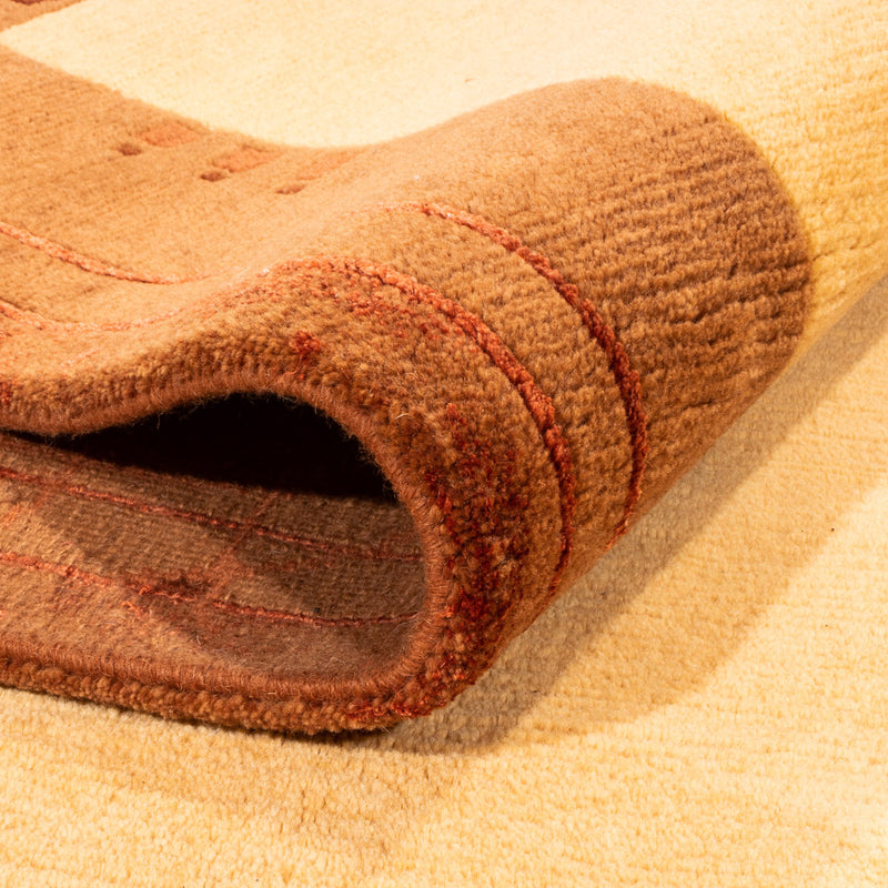 Alfombra de Nepal - Real - 299 x 202 cm - oro