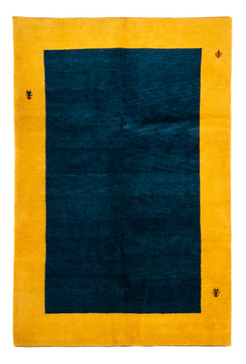 Alfombra Gabbeh - Indus - 290 x 194 cm - azul oscuro