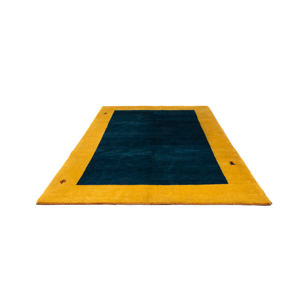 Alfombra Gabbeh - Indus - 290 x 194 cm - azul oscuro