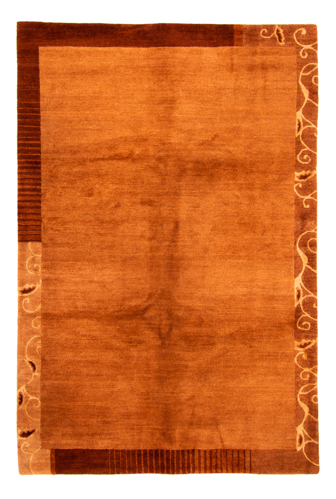 Alfombra de Nepal - Real - 298 x 201 cm - óxido