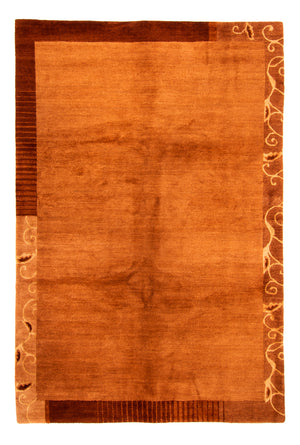 Alfombra de Nepal - Real - 298 x 201 cm - óxido