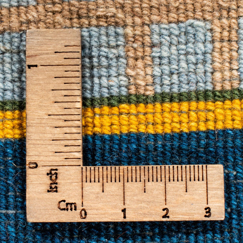 Alfombra Gabbeh - Loribaft Persa - 161 x 110 cm - azul
