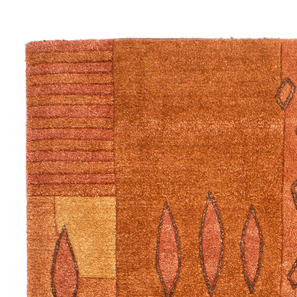 Alfombra de Nepal - 183 x 120 cm - marrón