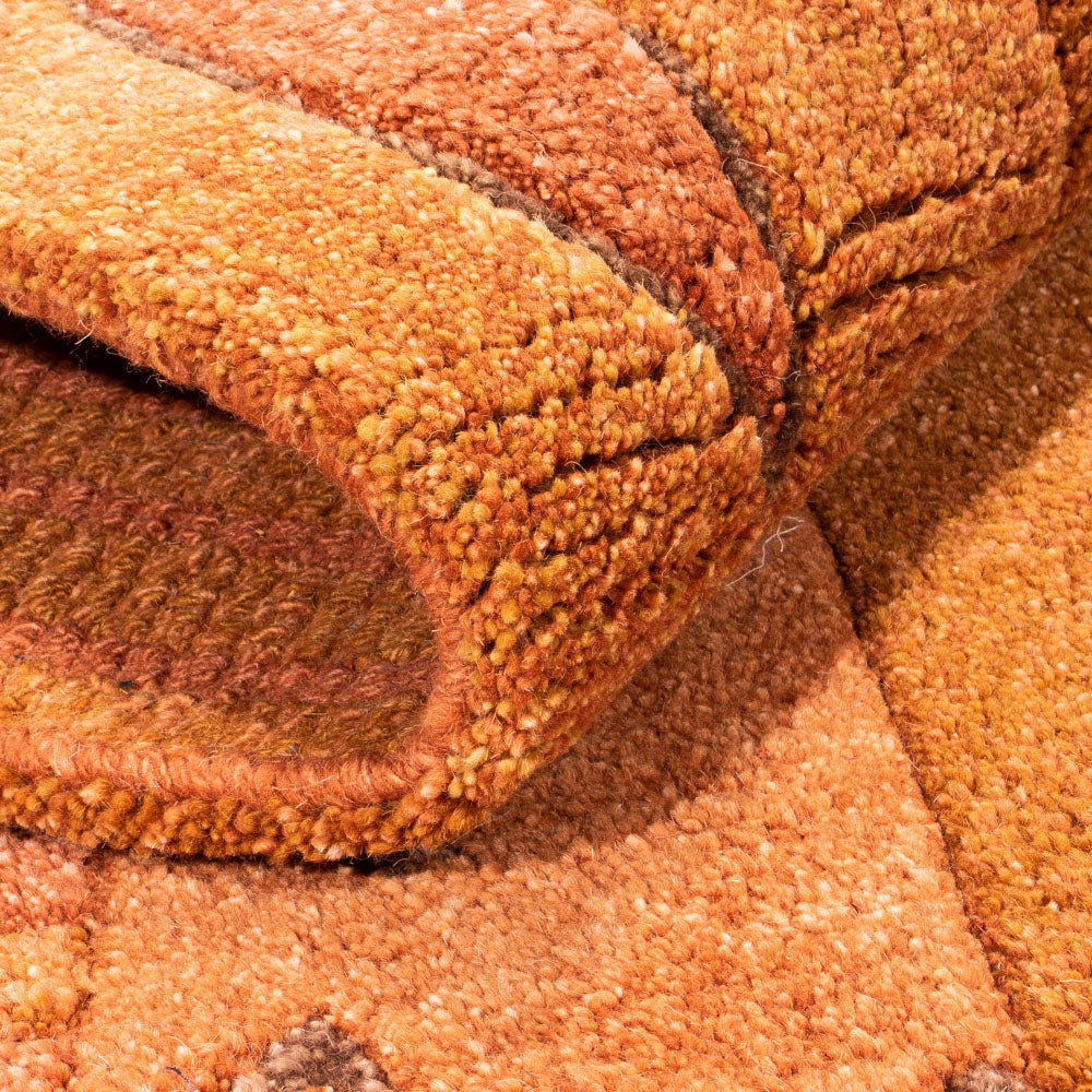 Alfombra de Nepal - 183 x 120 cm - marrón