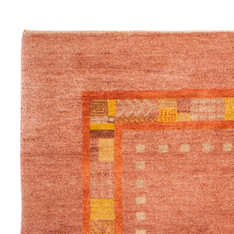 Alfombra Gabbeh - Loribaft Persa - 170 x 120 cm - caramelo