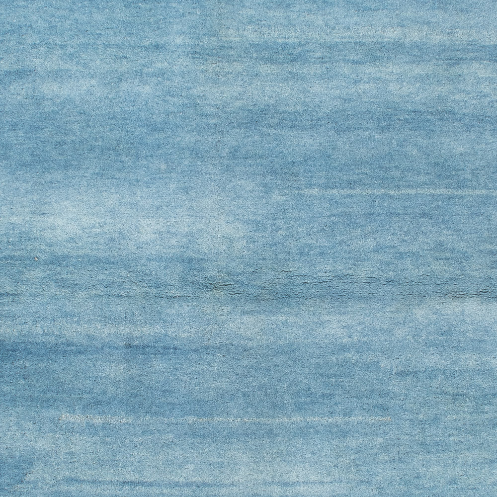 Alfombra Gabbeh - Loribaft Persa - 174 x 126 cm - azul claro