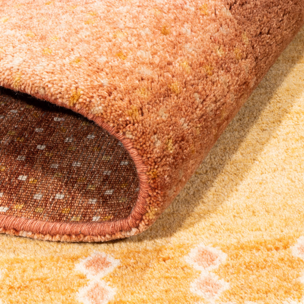 Alfombra Gabbeh - Loribaft Persa - 180 x 124 cm - caramelo