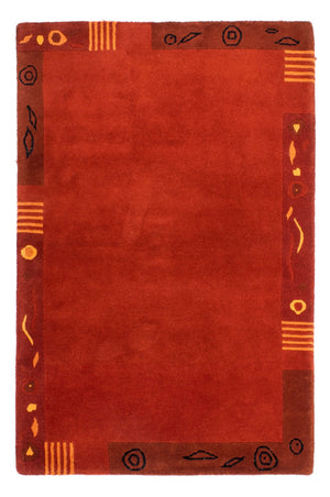 Alfombra de Nepal - 180 x 120 cm - rojo