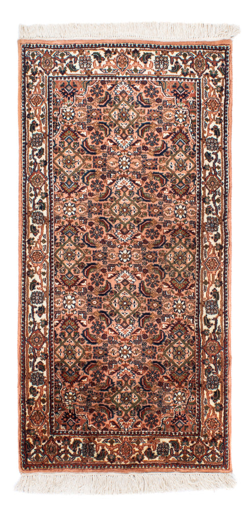 Alfombra oriental - Indus - 159 x 84 cm - salmón