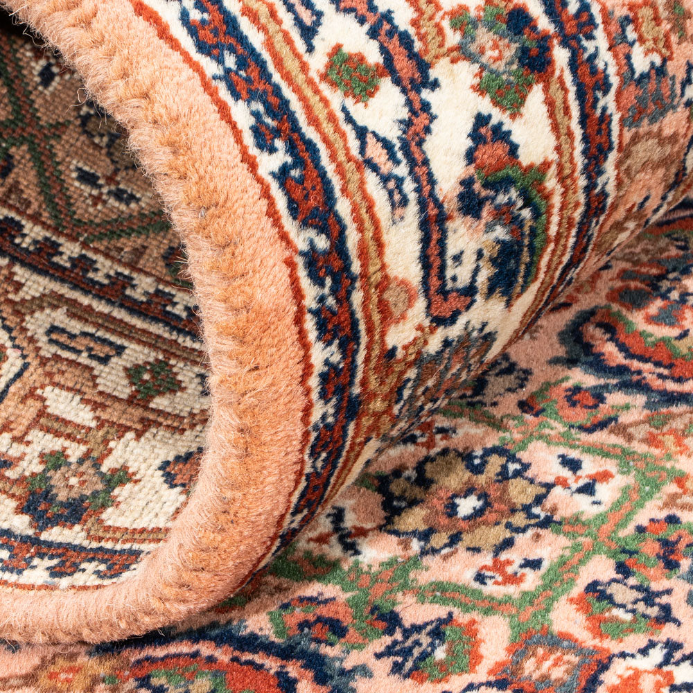 Alfombra oriental - Indus - 159 x 84 cm - salmón