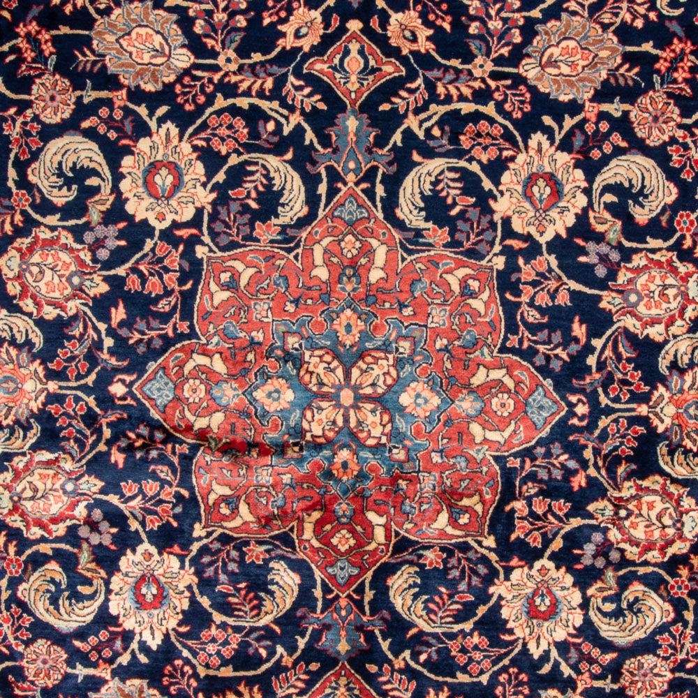 Alfombra persa - Clásica - 382 x 273 cm - azul oscuro