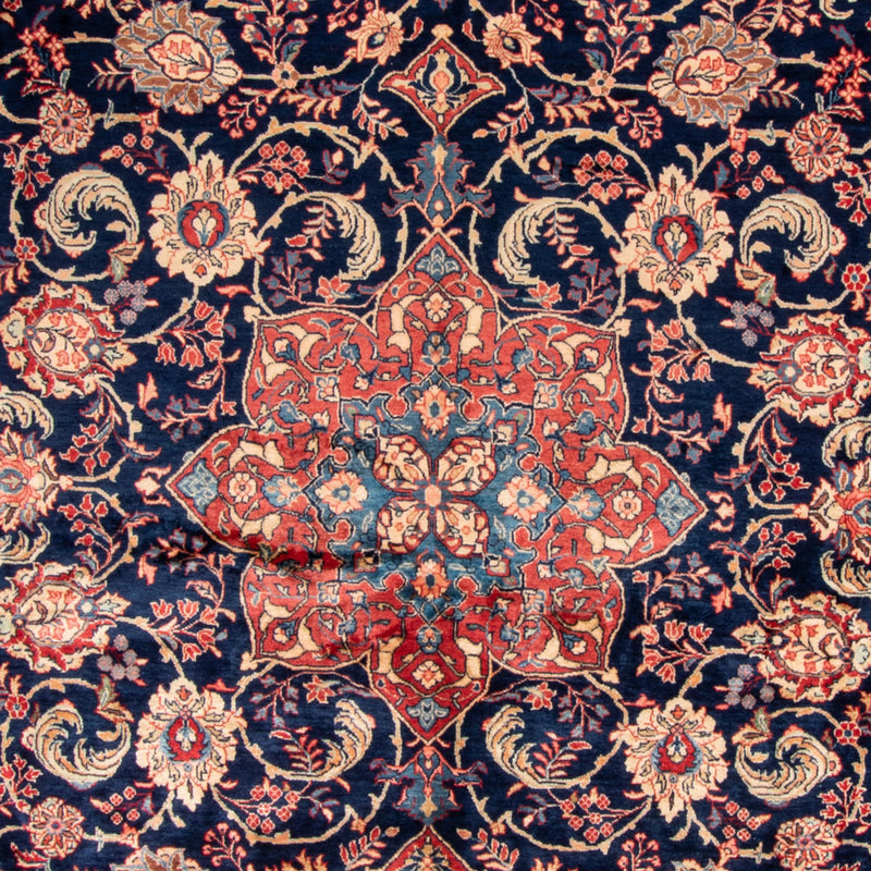 Alfombra persa - Clásica - 382 x 273 cm - azul oscuro