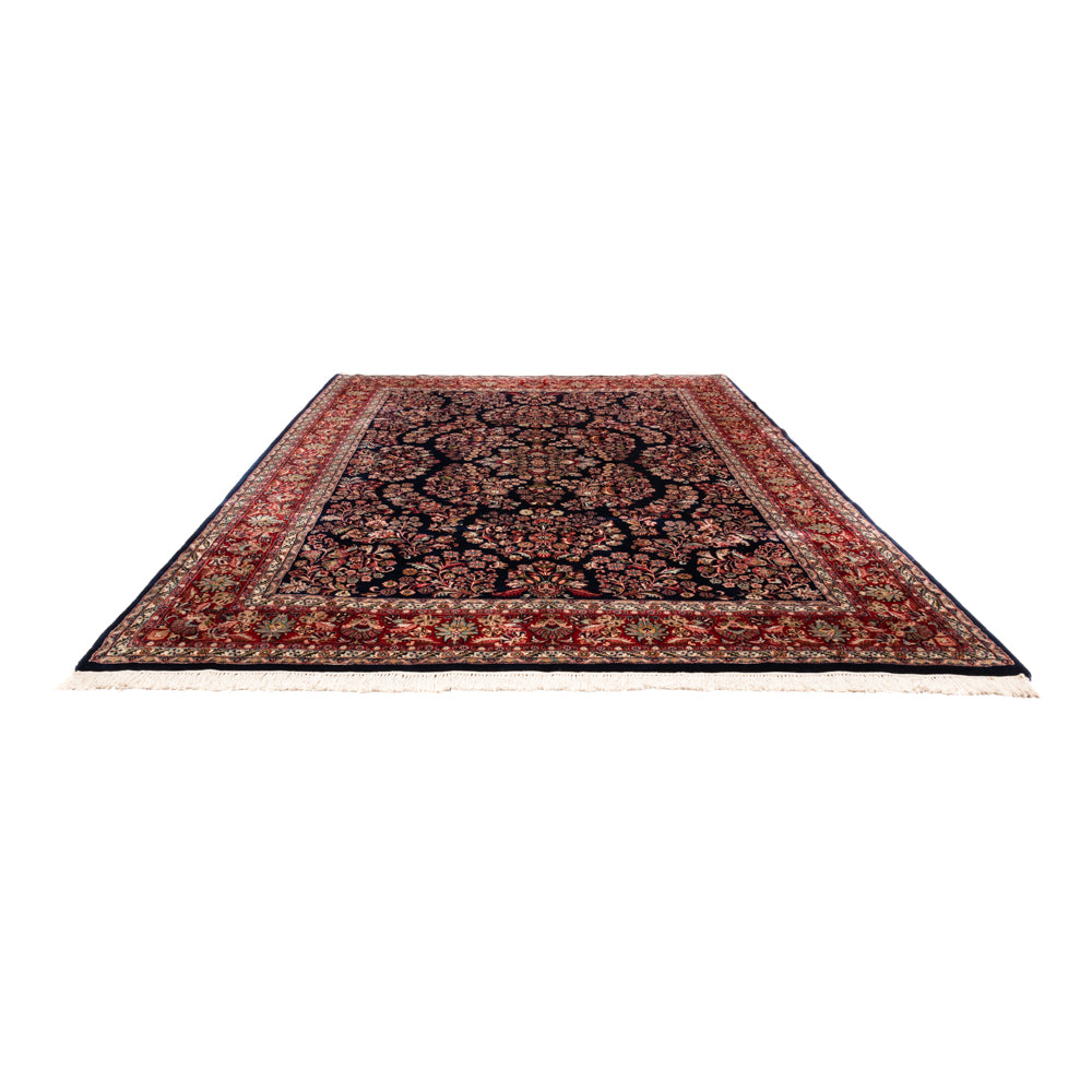 Alfombra oriental - Indus - 350 x 260 cm - azul oscuro