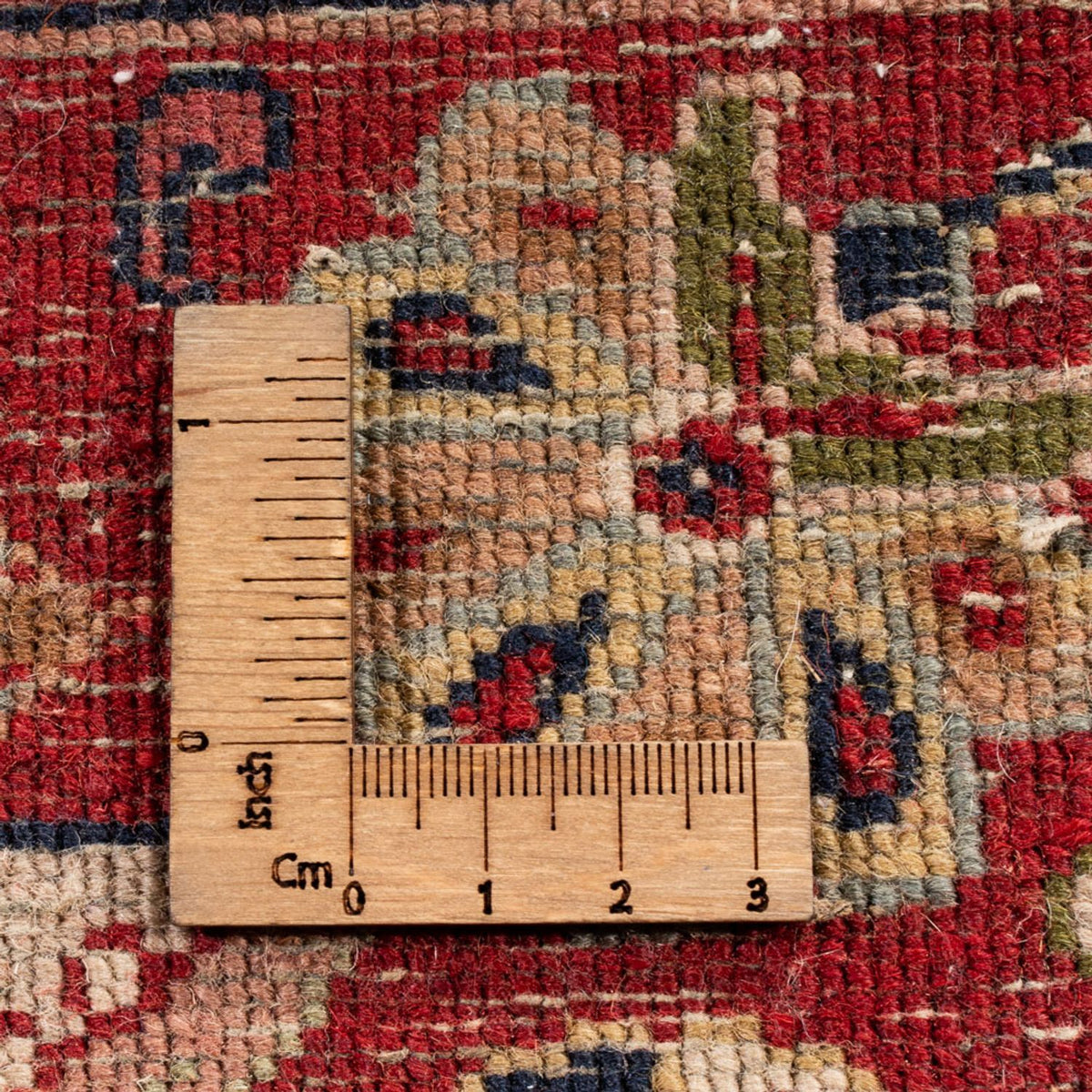 Alfombra oriental - Indus - 350 x 260 cm - azul oscuro