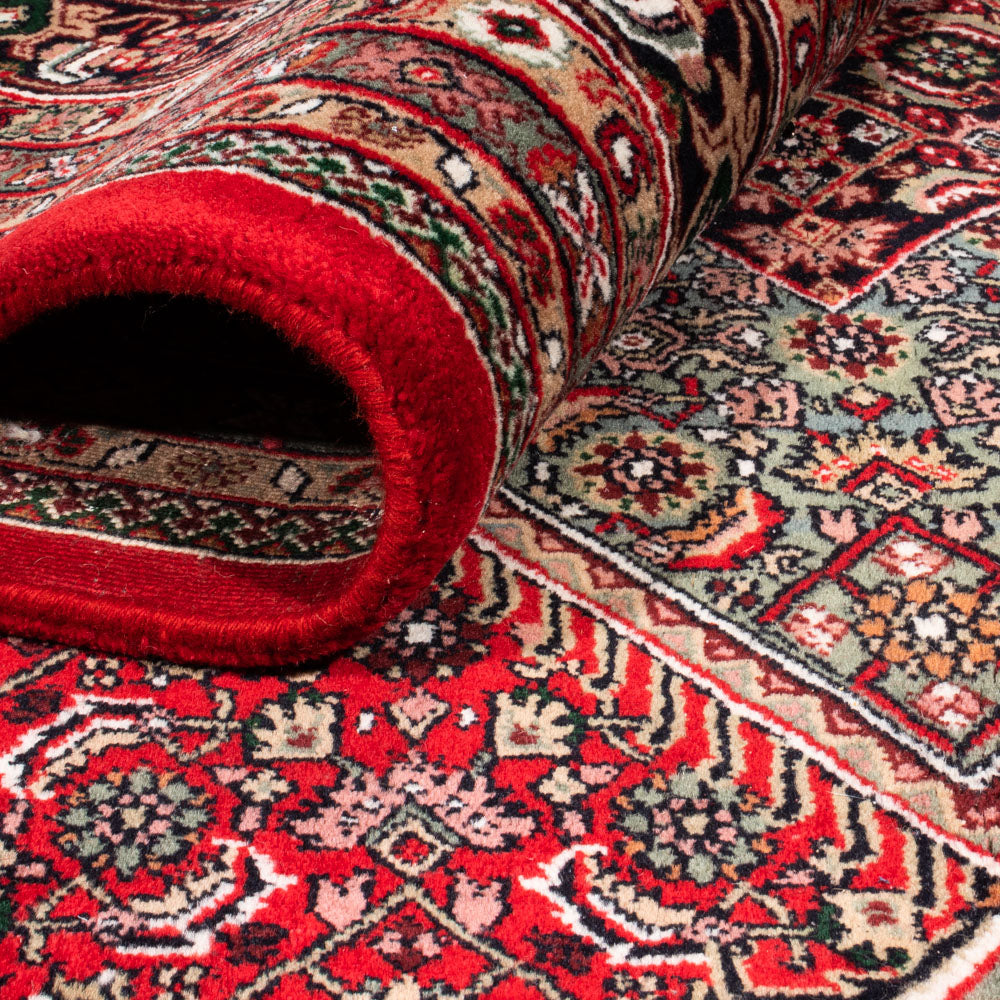 Alfombra oriental - Bidjar - Indus - 361 x 255 cm - rojo