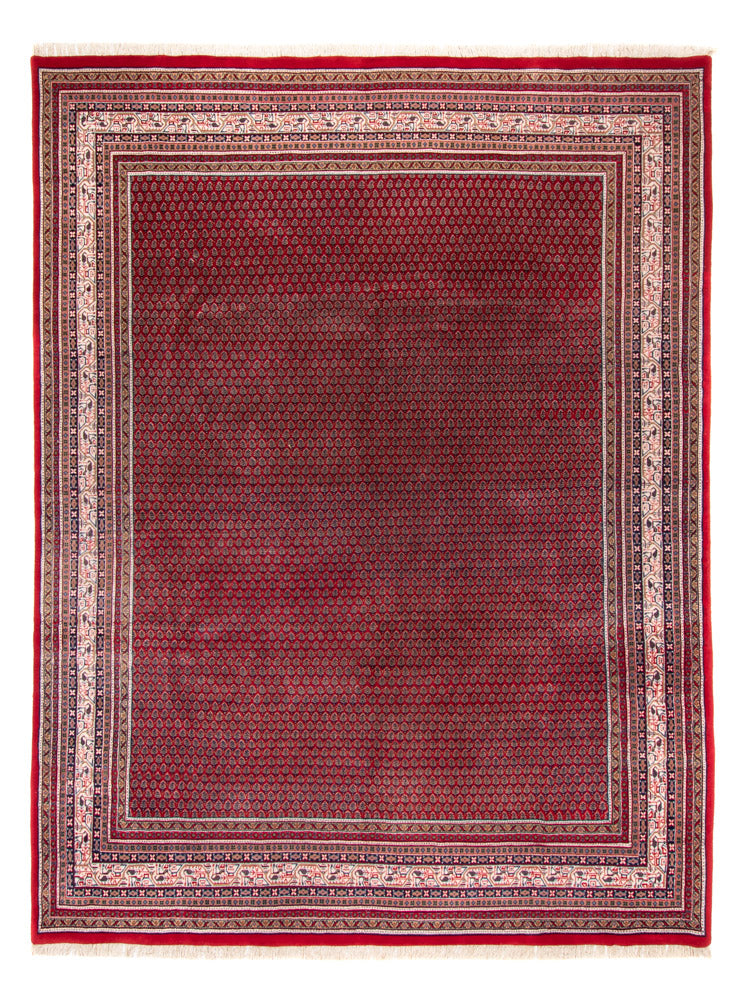 Alfombra oriental - Mir - Indus - Real - 335 x 249 cm - rojo