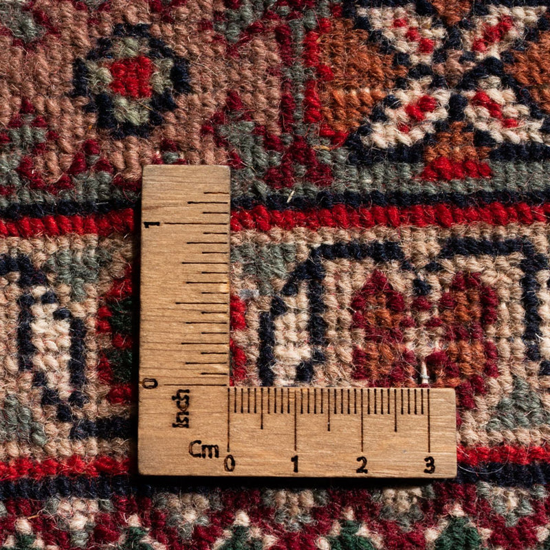 Alfombra oriental - Bidjar - Indus - Real - 348 x 252 cm - rojo