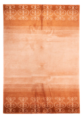 Alfombra de Nepal - Real - 240 x 169 cm - terracota