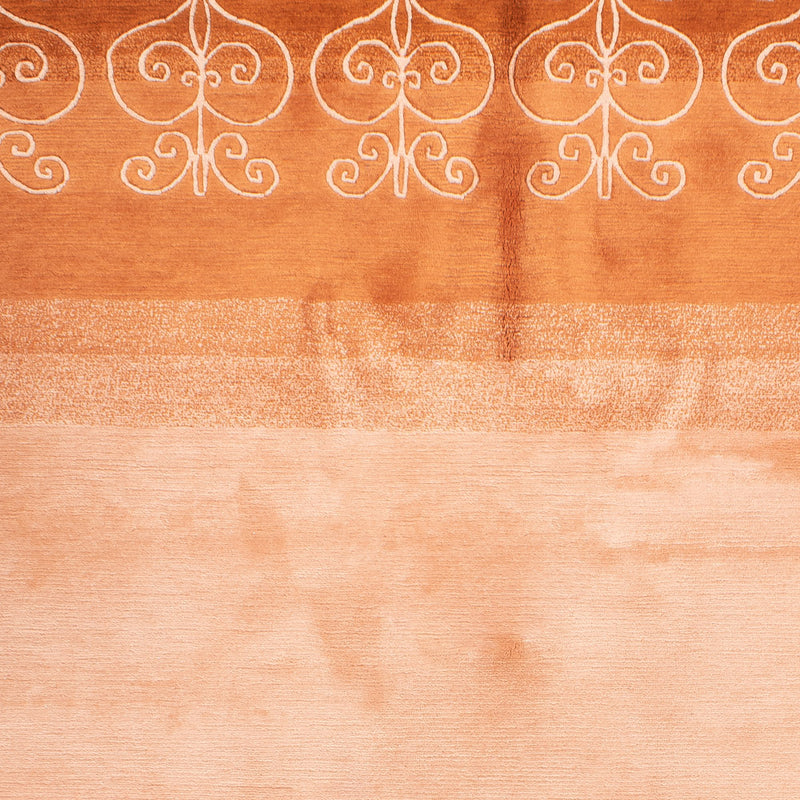Alfombra de Nepal - Real - 240 x 169 cm - terracota