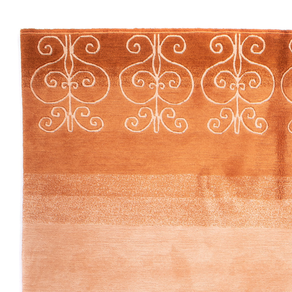 Alfombra de Nepal - Real - 240 x 169 cm - terracota
