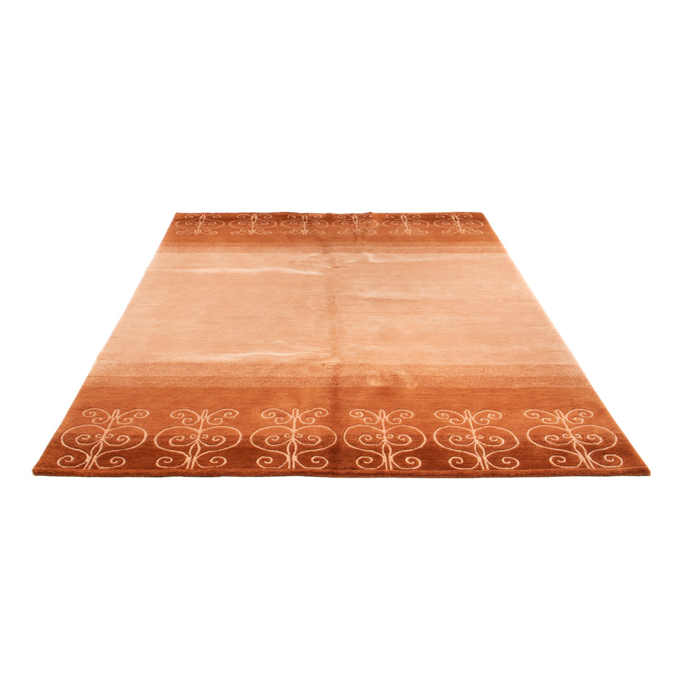 Alfombra de Nepal - Real - 240 x 169 cm - terracota