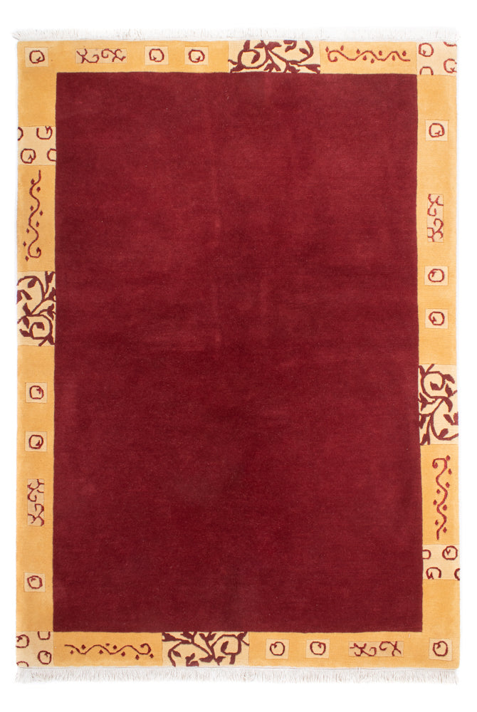 Alfombra de Nepal - 244 x 173 cm - rojo