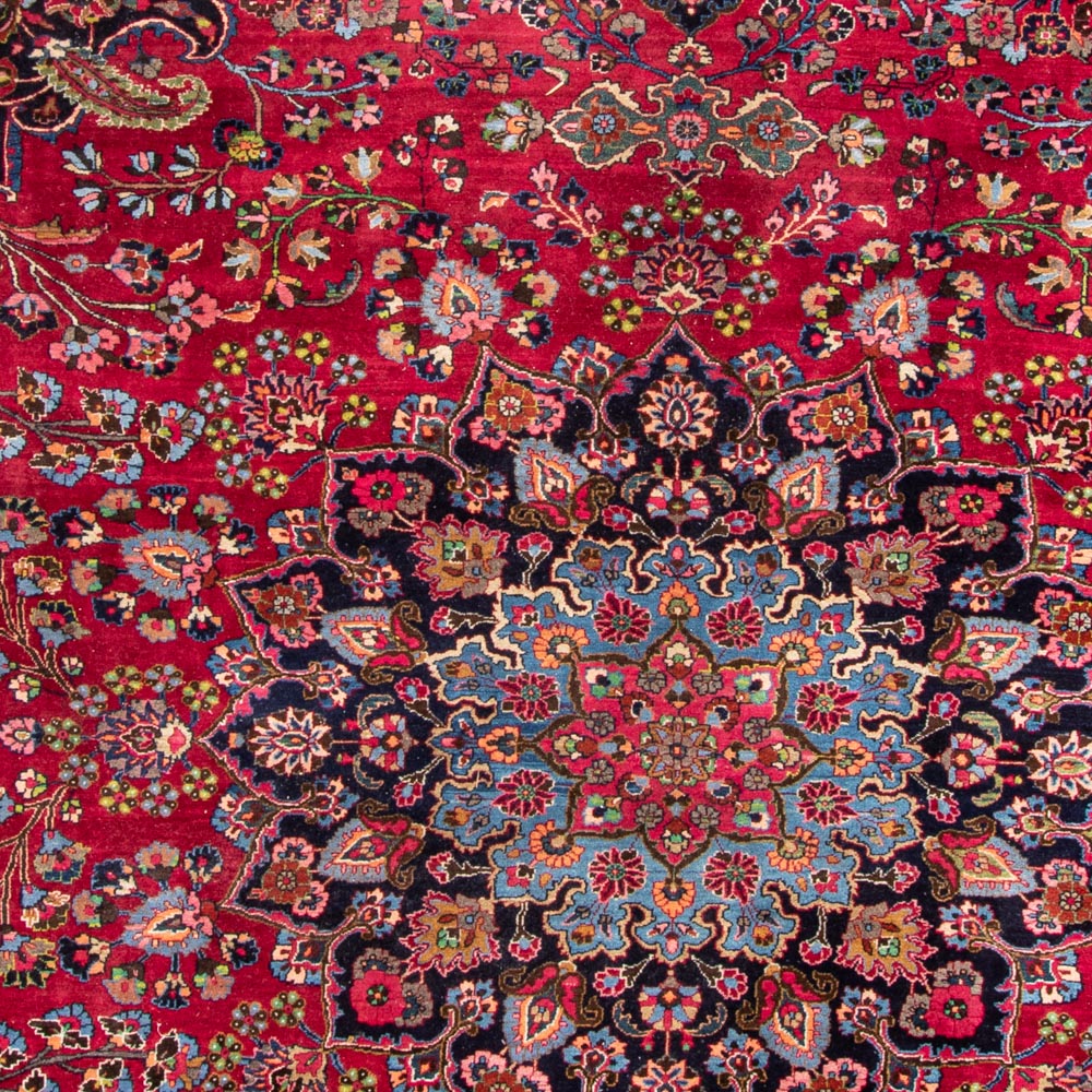 Alfombra persa - Clásica - 491 x 357 cm - rojo