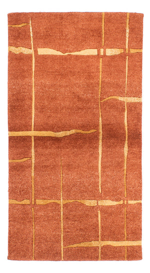 Alfombra de Nepal - 162 x 92 cm - marrón