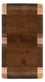 Alfombra Gabbeh - Indus - 160 x 90 cm - marrón