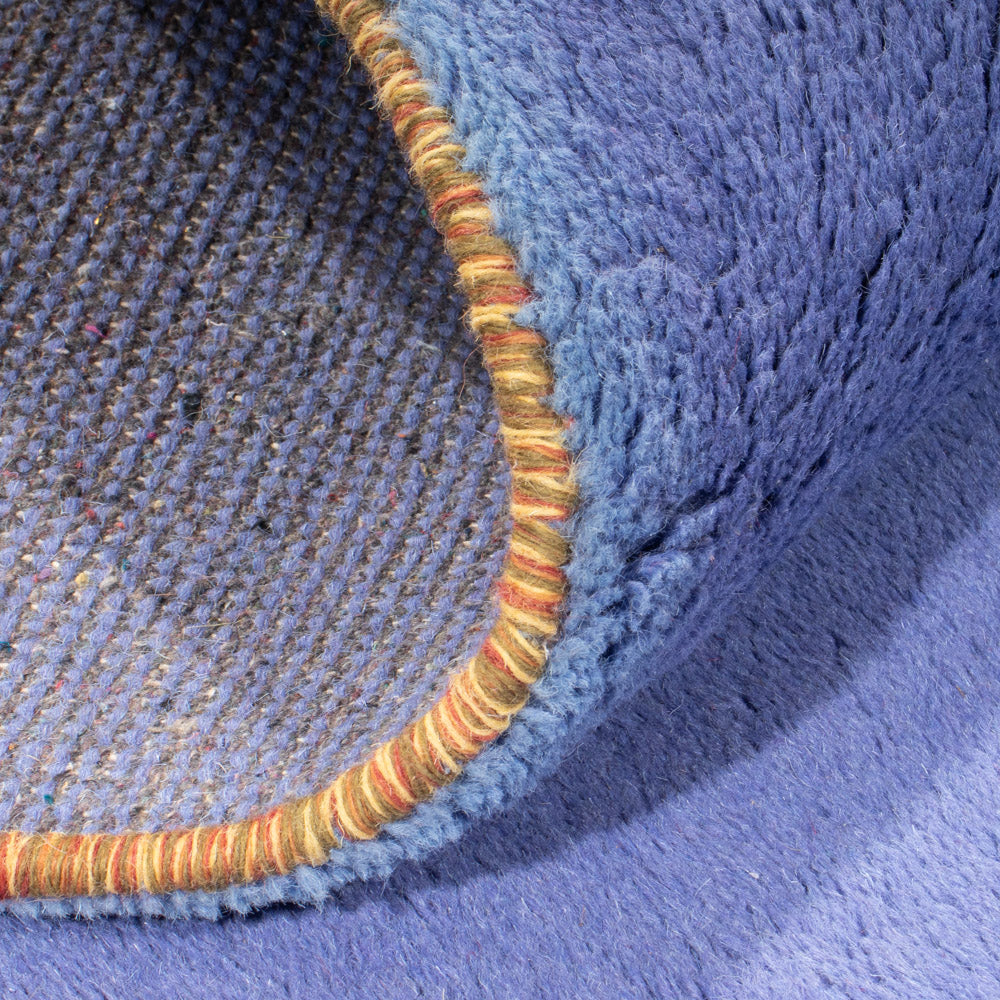 Alfombra Gabbeh - Indus - 160 x 94 cm - azul