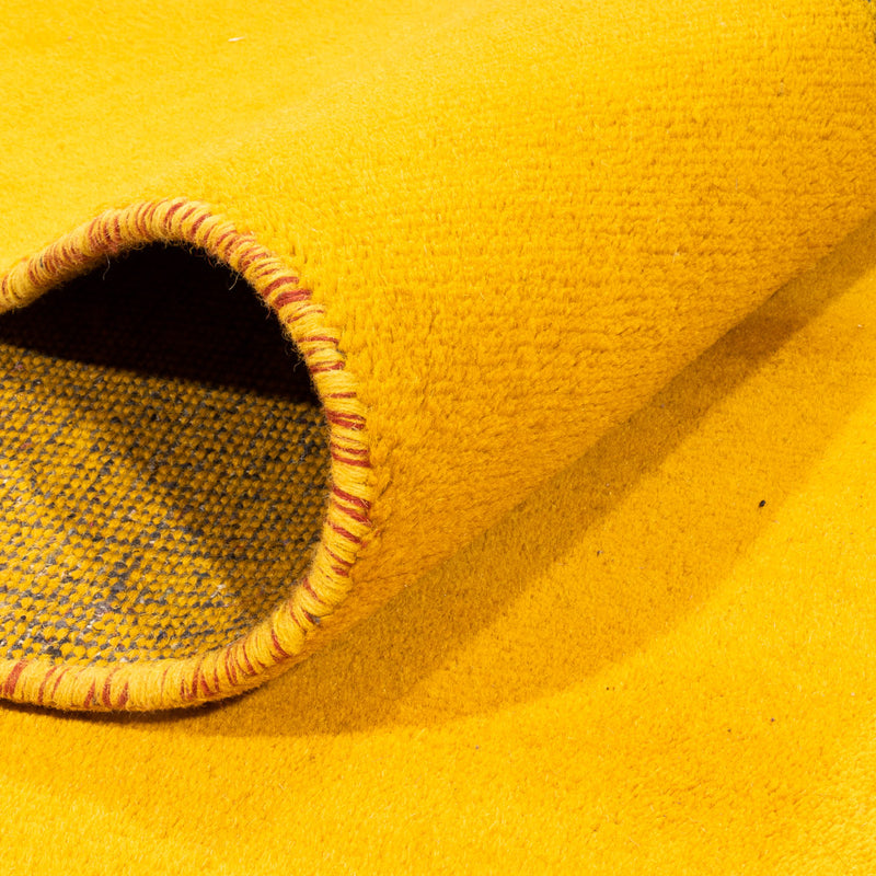 Alfombra Gabbeh - Indus - 388 x 299 cm - amarillo