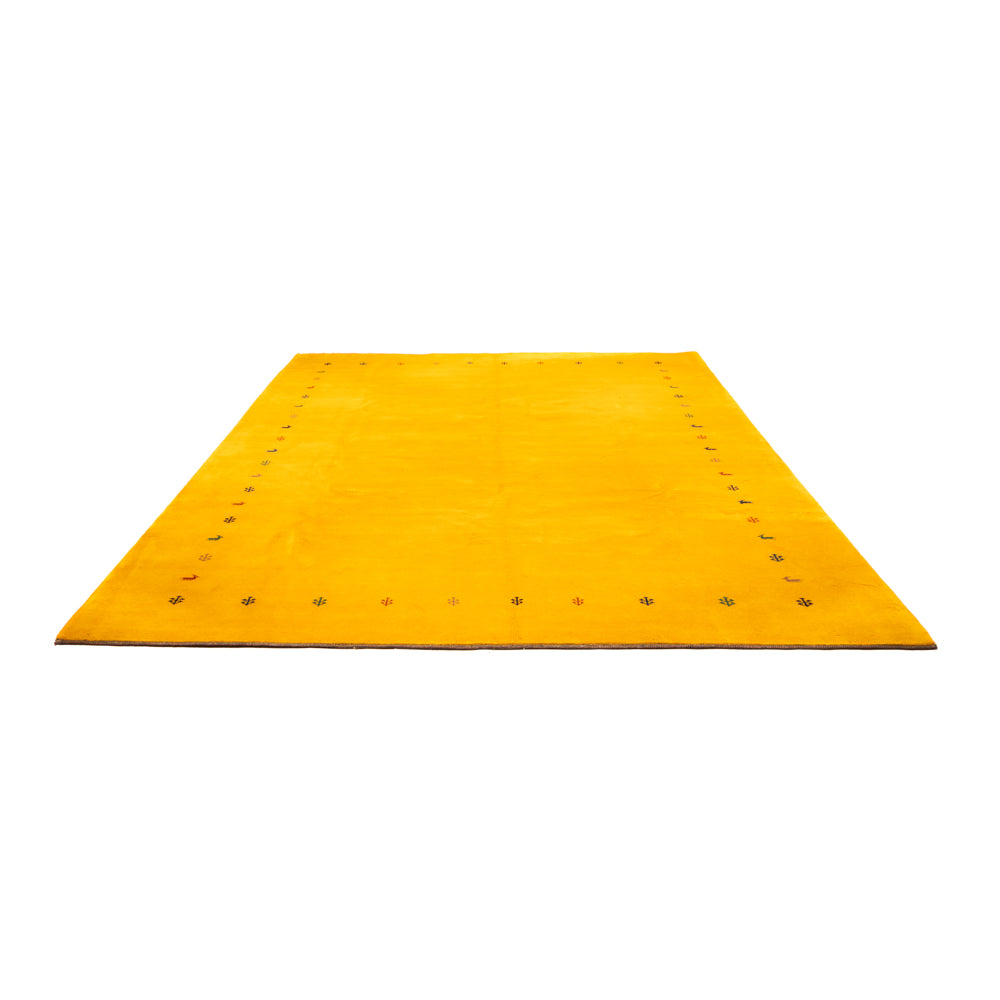 Alfombra Gabbeh - Indus - 388 x 299 cm - amarillo
