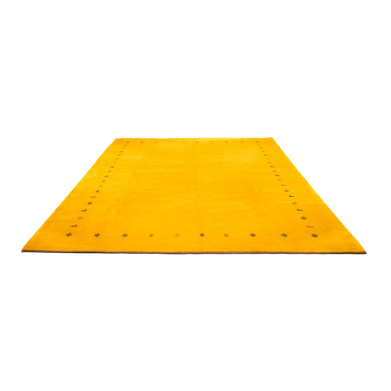 Alfombra Gabbeh - Indus - 388 x 299 cm - amarillo