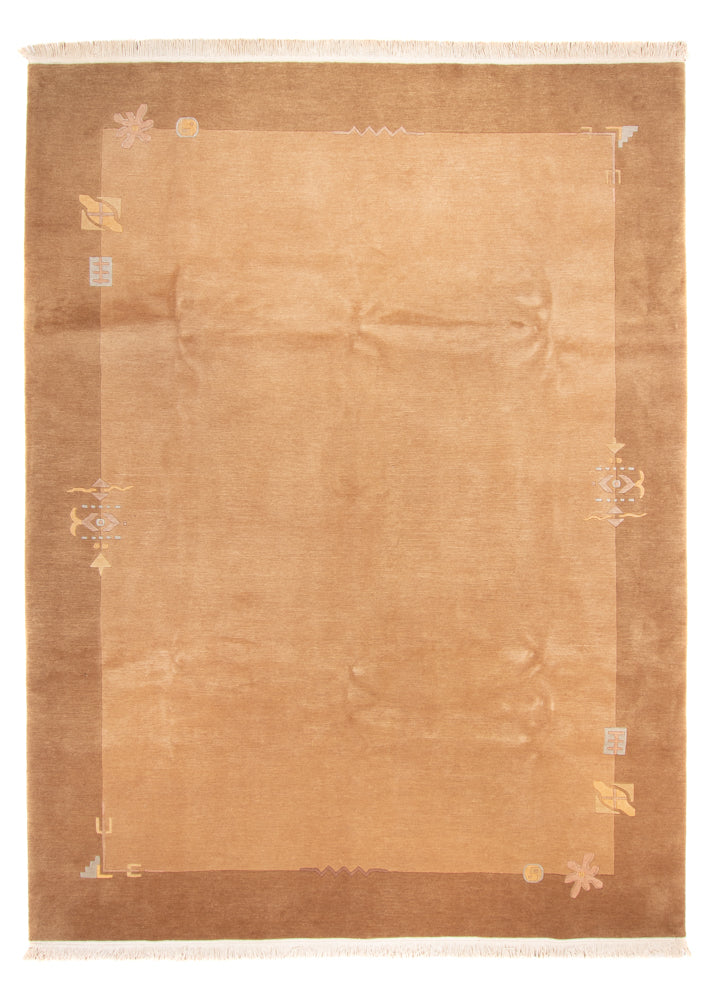 Alfombra de Nepal - Real - 344 x 251 cm - marrón