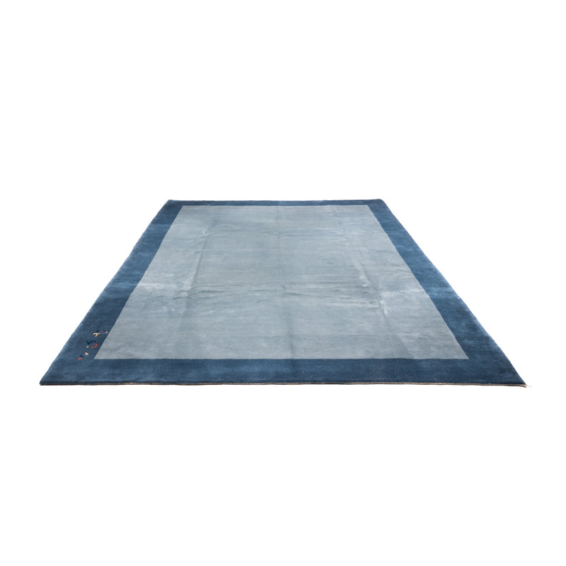Alfombra de Nepal - Real - 405 x 301 cm - azul
