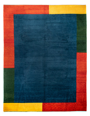 Alfombra Gabbeh - Indus - 387 x 297 cm - azul