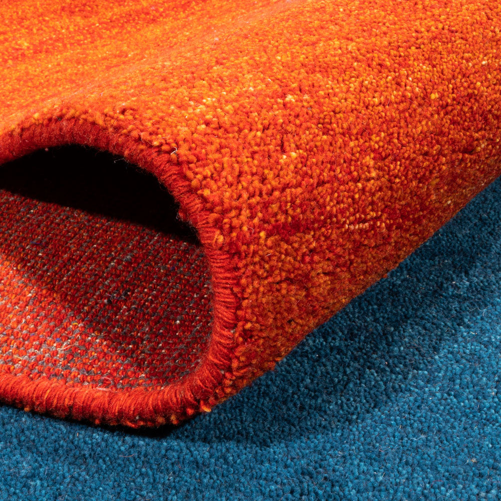 Alfombra Gabbeh - Indus - 387 x 297 cm - azul