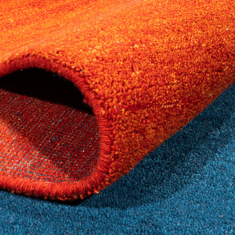 Alfombra Gabbeh - Indus - 387 x 297 cm - azul