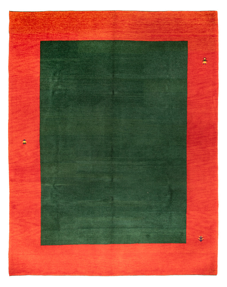 Alfombra Gabbeh - Indus - 395 x 310 cm - verde