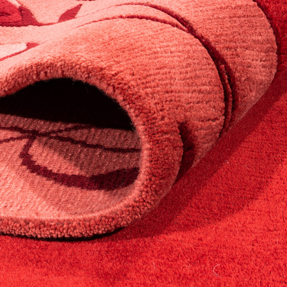 Alfombra de Nepal - Real - 355 x 245 cm - rojo