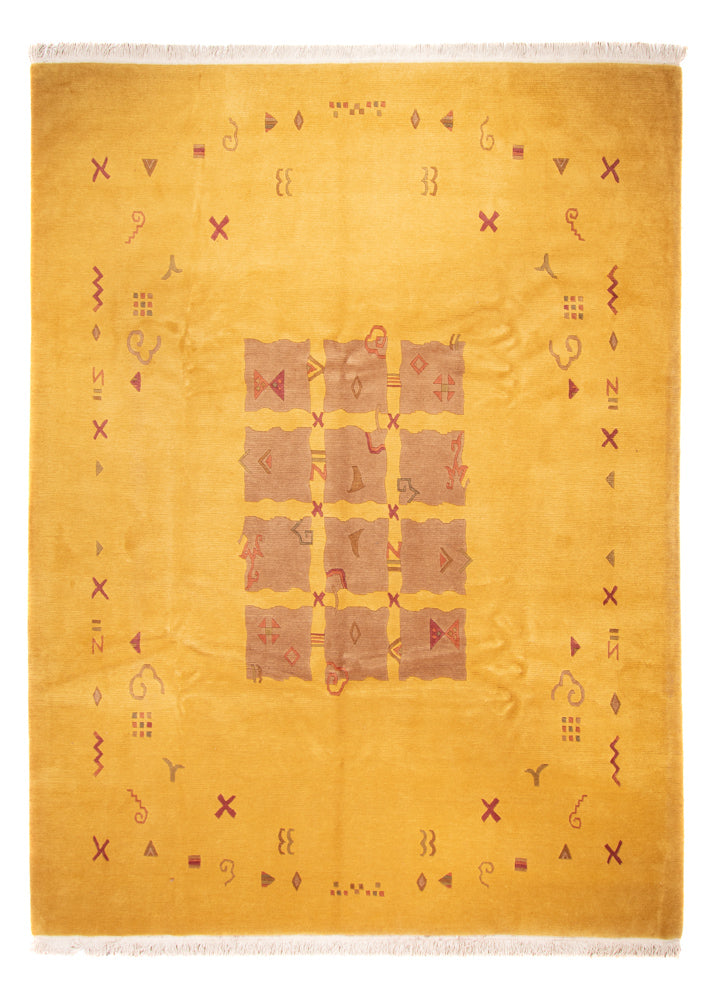 Alfombra de Nepal - 357 x 256 cm - oro