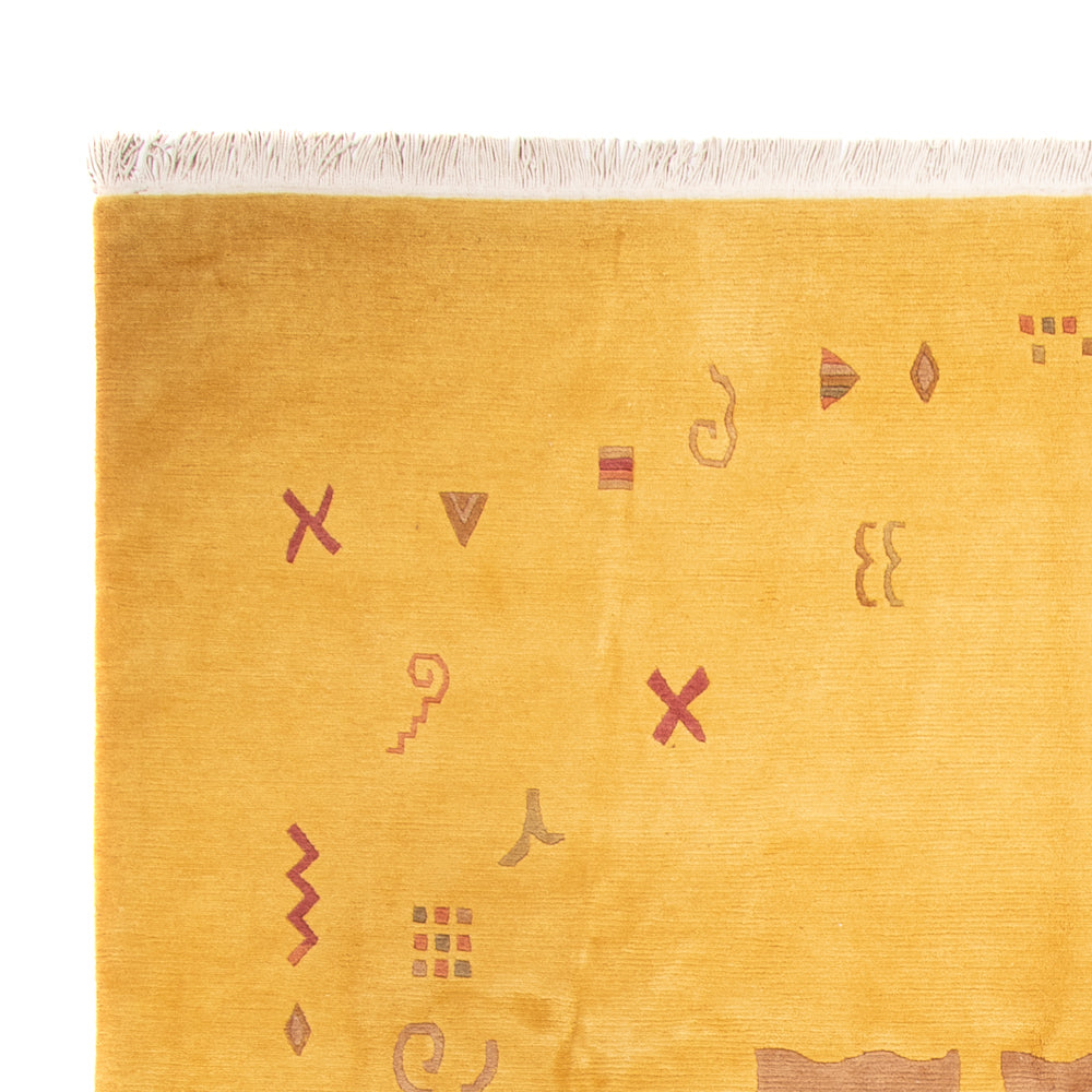 Alfombra de Nepal - 357 x 256 cm - oro