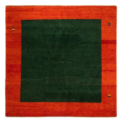 Alfombra Gabbeh - Indus cuadrado  - 250 x 247 cm - verde