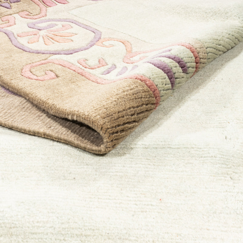Alfombra de Nepal - 351 x 254 cm - verde oliva