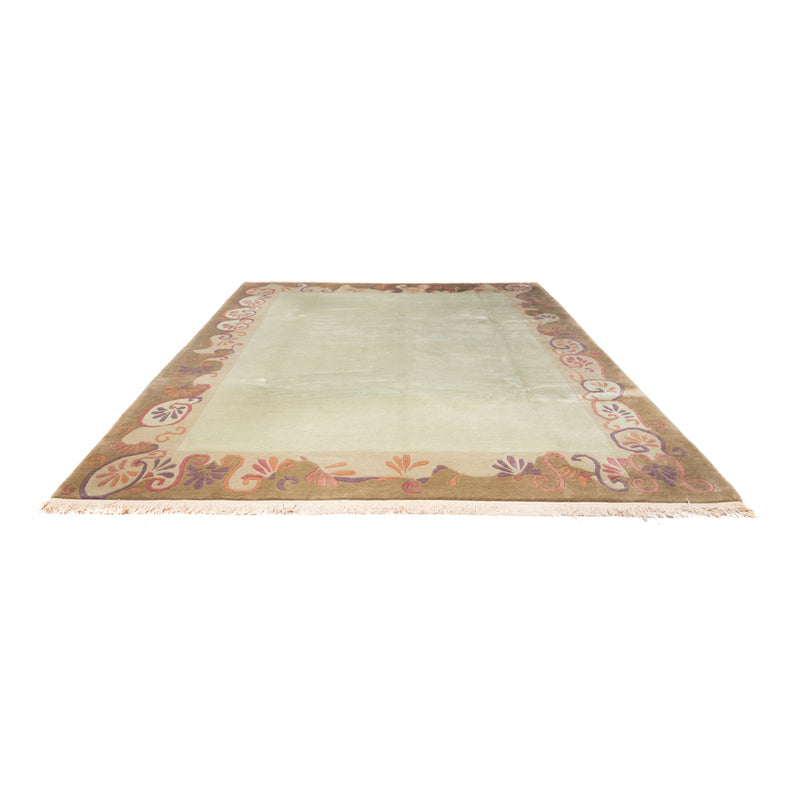 Alfombra de Nepal - 351 x 254 cm - verde oliva