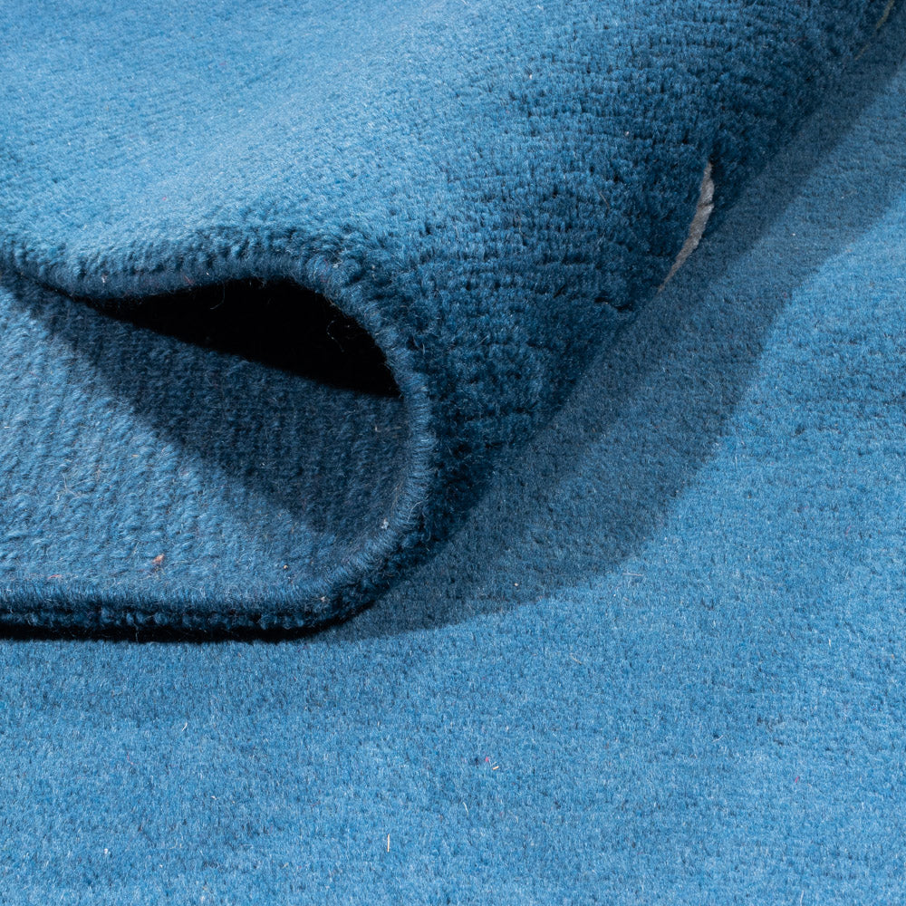 Alfombra de Nepal - Real - 382 x 299 cm - azul