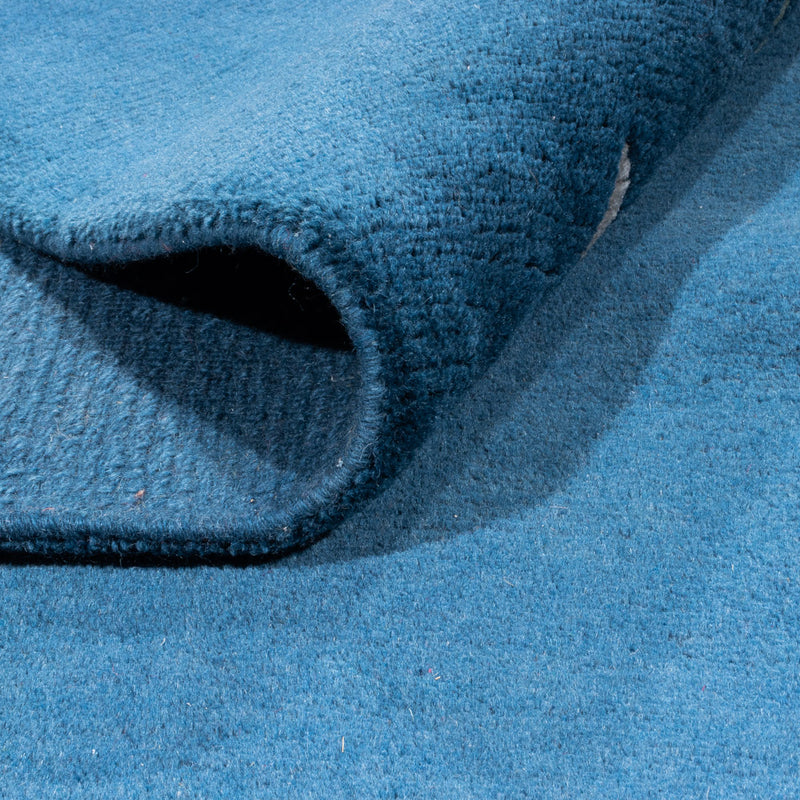 Alfombra de Nepal - Real - 382 x 299 cm - azul