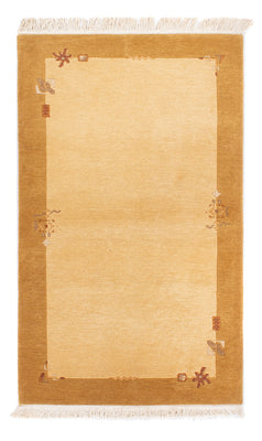 Alfombra de Nepal - Real - 162 x 94 cm - beige