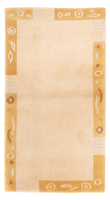 Alfombra de Nepal - Real - 160 x 90 cm - beige
