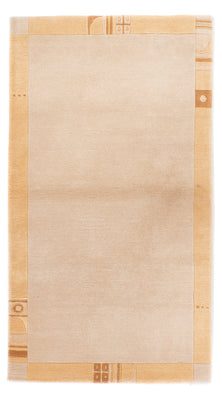 Alfombra de Nepal - Real - 153 x 82 cm - beige